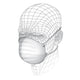 Vitrex Fold Flat Cup Respirator (3 Pack)