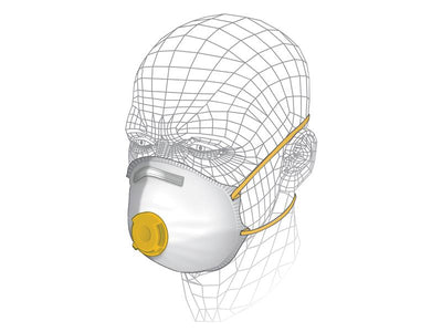 Vitrex Premium Valved Power Tool & MDF Respirator P2 – – Now available at MTN Shop UK.