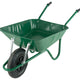 Walsall  Boxed 85L Green Easi-Load Builder's Wheelbarrow