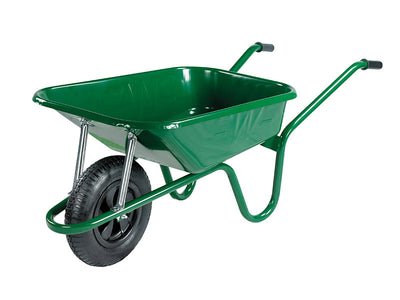 Walsall 90L Green Builder's Wheelbarrow – – Now available at MTN Shop UK.