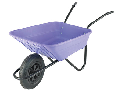 Walsall Boxed 90L Lilac Polypropylene Wheelbarrow – – Now available at MTN Shop UK.