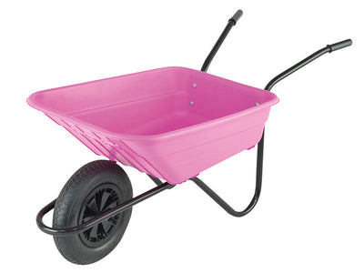 Walsall Boxed 90L Pink Polypropylene Wheelbarrow – – Now available at MTN Shop UK.