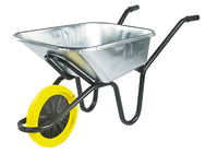 Walsall 120L Galvanised Heavy-Duty Invincible Wheelbarrow - Puncture Proof – – Now available at MTN Shop UK.