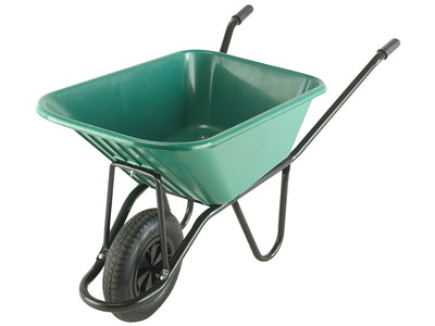 Walsall 120L Green Monarch Polypropylene Wheelbarrow – – Now available at MTN Shop UK.