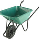 Walsall  120L Green Monarch Polypropylene Wheelbarrow