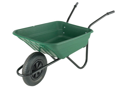 Walsall 90L Green Polypropylene Wheelbarrow – – Now available at MTN Shop UK.