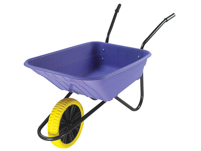 Walsall 90L Lilac Polypropylene Wheelbarrow - Puncture Proof – – Now available at MTN Shop UK.