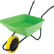 Walsall  90L Lime Polypropylene Wheelbarrow - Puncture Proof