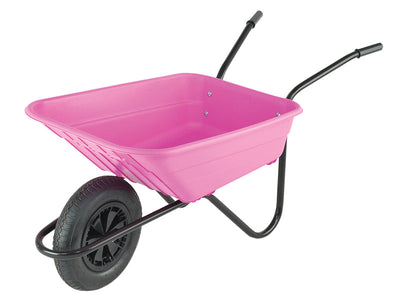 Walsall 90L Pink Polypropylene Wheelbarrow – – Now available at MTN Shop UK.
