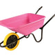 Walsall  90L Pink Polypropylene Wheelbarrow - Puncture Proof