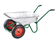 Walsall 90L Galvanised Windsor Twin Wheelbarrow – – Now available at MTN Shop UK.