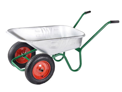Walsall 90L Galvanised Windsor Twin Wheelbarrow – – Now available at MTN Shop UK.