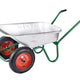 Walsall  90L Galvanised Windsor Twin Wheelbarrow