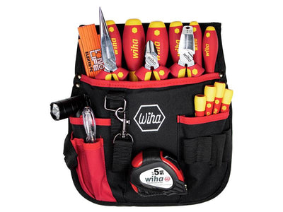Wiha electrician Tool Set, 18 Piece (inc. Belt Pouch) – – Now available at MTN Shop UK.