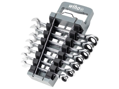 Wiha Ring Ratchet Spanner Set, 8 Piece – – Now available at MTN Shop UK.