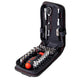 Wiha 1/4in Nut Driver & Bit Set, 40 Piece