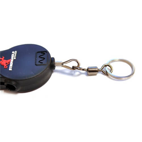Stronghold Wire Retractable Tool Tether – The tool retractor features a lightweight, compact housing and a high-strength carabiner. This design helps minimise tool tangling. – Now available at MTN Shop UK. - imagen 3