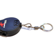 Stronghold Wire Retractable Tool Tether – The tool retractor features a lightweight, compact housing and a high-strength carabiner. This design helps minimise tool tangling. – Now available at MTN Shop UK. - imagen 3