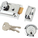 Yale Locks P77 Traditional Nightlatch 60mm Backset Chrome Finish Box