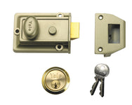 Yale Locks P77 Traditional Nightlatch 60mm Backset Nickel Brass Finish Box – – Now available at MTN Shop UK.