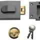 Yale Locks 81 Rollerbolt Nightlatch 60mm Backset DMG Finish Box