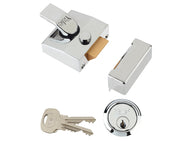 Yale Locks 85 Deadlocking Nightlatch 40mm Backset Chrome Finish Box – – Now available at MTN Shop UK.