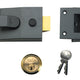 Yale Locks 88 Standard Nightlatch 60mm Backset DMG Finish Satin Chrome Cylinder Box