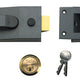 Yale Locks 89 Deadlock Nightlatch 60mm Backset DMG Finish Satin Chrome Cylinder Box
