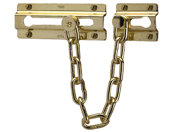 Yale Locks P1037 Door Chain Brass Finish – – Now available at MTN Shop UK.