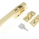 Yale Locks P115PB Lockable Window Handle Polished Brass Finish