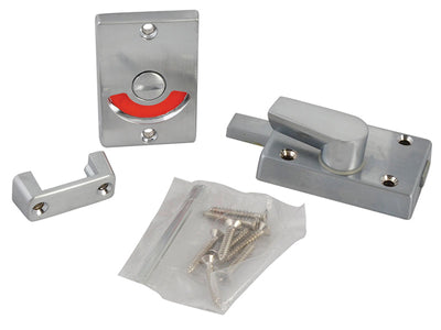 Yale Locks Indicator Bolt for Bathrooms or W.C Doors Satin Chrome P127 – – Now available at MTN Shop UK.