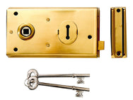 Yale Locks P401 Rim Lock Polished Brass Finish 138 x 76mm Visi – – Now available at MTN Shop UK.