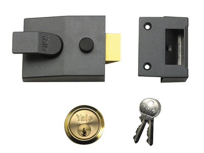 Yale Locks P88 Standard Nightlatch 60mm Backset DMG Finish Visi – – Now available at MTN Shop UK.