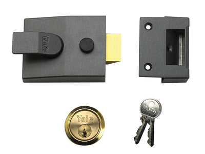 Yale Locks P89 Deadlock Nightlatch 60mm Backset DMG Finish Visi – – Now available at MTN Shop UK.
