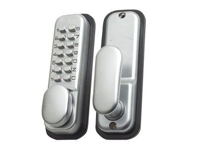 Yale Locks P-DL02-SC Push Button Door Lock Chrome Finish Hold Open Function – – Now available at MTN Shop UK.