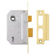 Yale Locks PM246 Internal 2 Lever Mortice Sashlock Polished Brass 80mm 3in