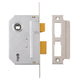 Yale Locks PM320 3 Lever Mortice Sashlock Polished Chrome 65mm 2.5in
