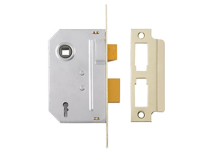 Yale Locks PM320 3 Lever Mortice Sashlock Polished Brass 79mm 3in – – Now available at MTN Shop UK.