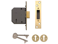 Yale Locks PM552 5 Lever Mortice Deadlock 67mm 2.5in Polished Brass – – Now available at MTN Shop UK.