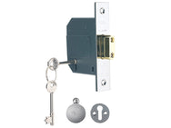 Yale Locks PM562 Hi-Security BS 5 Lever Mortice Deadlock 81mm 3in Polished Chrome – – Now available at MTN Shop UK.