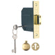 Yale Locks PM562 Hi-Security BS 5 Lever Mortice Deadlock 68mm 2.5in Polished Brass