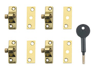 Yale Locks 8K118 Economy Window Lock Electro Brass Finish Pack of 4 Visi – – Now available at MTN Shop UK.