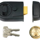 Yale Locks Y3 Nightlatch Modern 60mm Backset Black Finish Visi