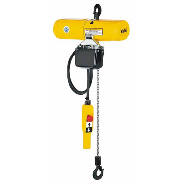 Yale CPS Electric Chain Hoist – The model CPS is the smallest and lightest model within the range of Yale electric chain hoists. – Now available at MTN Shop UK.