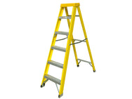 Zarges Fibreglass Swingback Steps Open, 1.60m Closed 1.78m 6 Rungs – – Now available at MTN Shop UK.