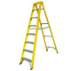 Zarges Fibreglass Swingback Steps Open, 2.15m Closed 2.38m 8 Rungs