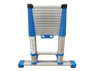 Zarges Compactstep L Telescopic Ladder & Stabiliser Bar 3.8m – – Now available at MTN Shop UK.
