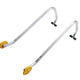 Zarges Roof Hooks with Wheels (1 pair)