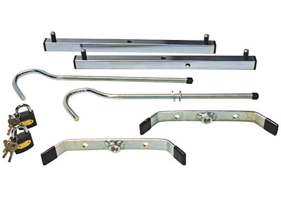 Zarges Roof Rack Clamps C/W 2 Padlocks - 1 Pair – – Now available at MTN Shop UK.
