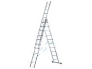 Zarges Skymaster Trade Combination Ladder 3-Part 3 x 14 Rungs – – Now available at MTN Shop UK.
